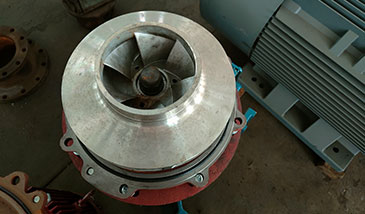 循環水泵葉輪的更換圖